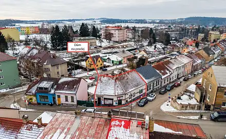 Prodej domu 160 m² s pozemkem 187 m², Husova, Tábor