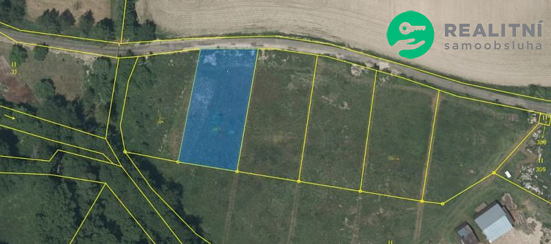Prodej stavebního pozemku 1 021 m² – fotografie 3