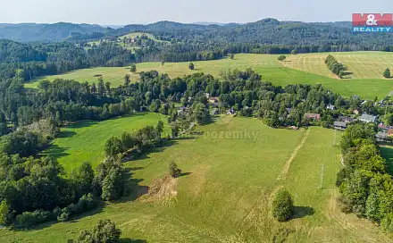 Prodej louky 126 193 m², Kunratice - Studený, okres Děčín