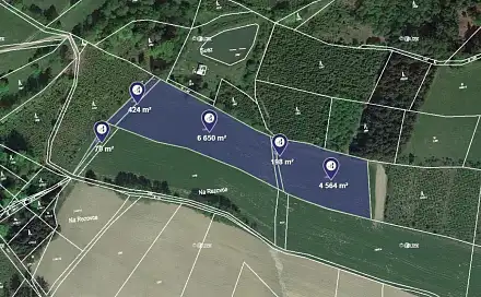Prodej pole 744 m², Vysoké nad Jizerou, okres Semily