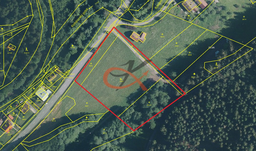 Prodej stavebního pozemku 9 506 m², Horní Bečva, okres Vsetín