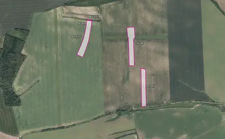 Prodej pole 39 127 m², Klučov, okres Kolín