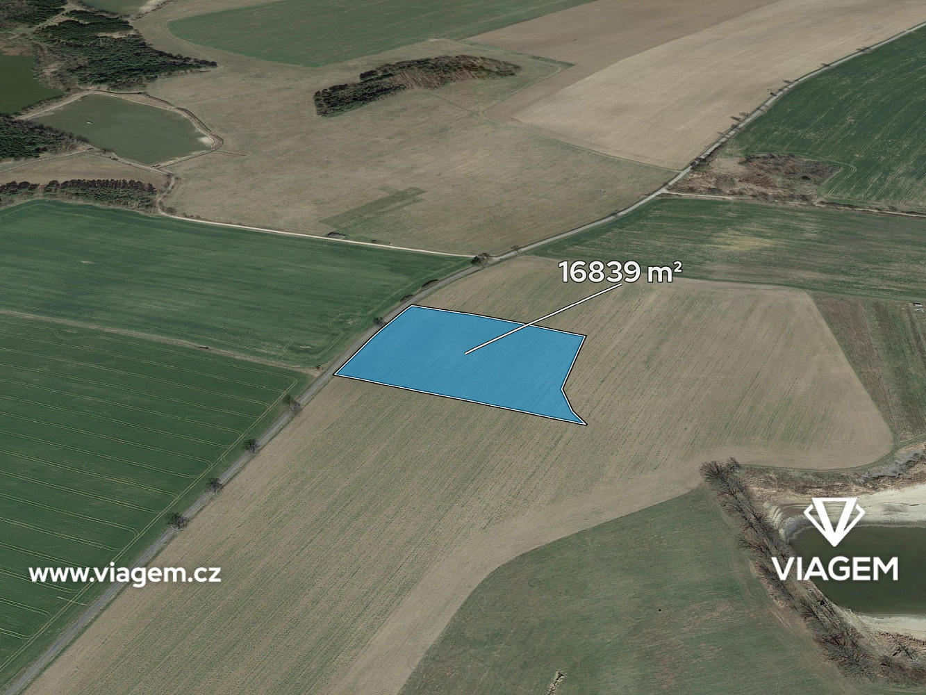 Prodej pole 601 m²