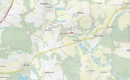 Dražba lesa 265 m², Střížov