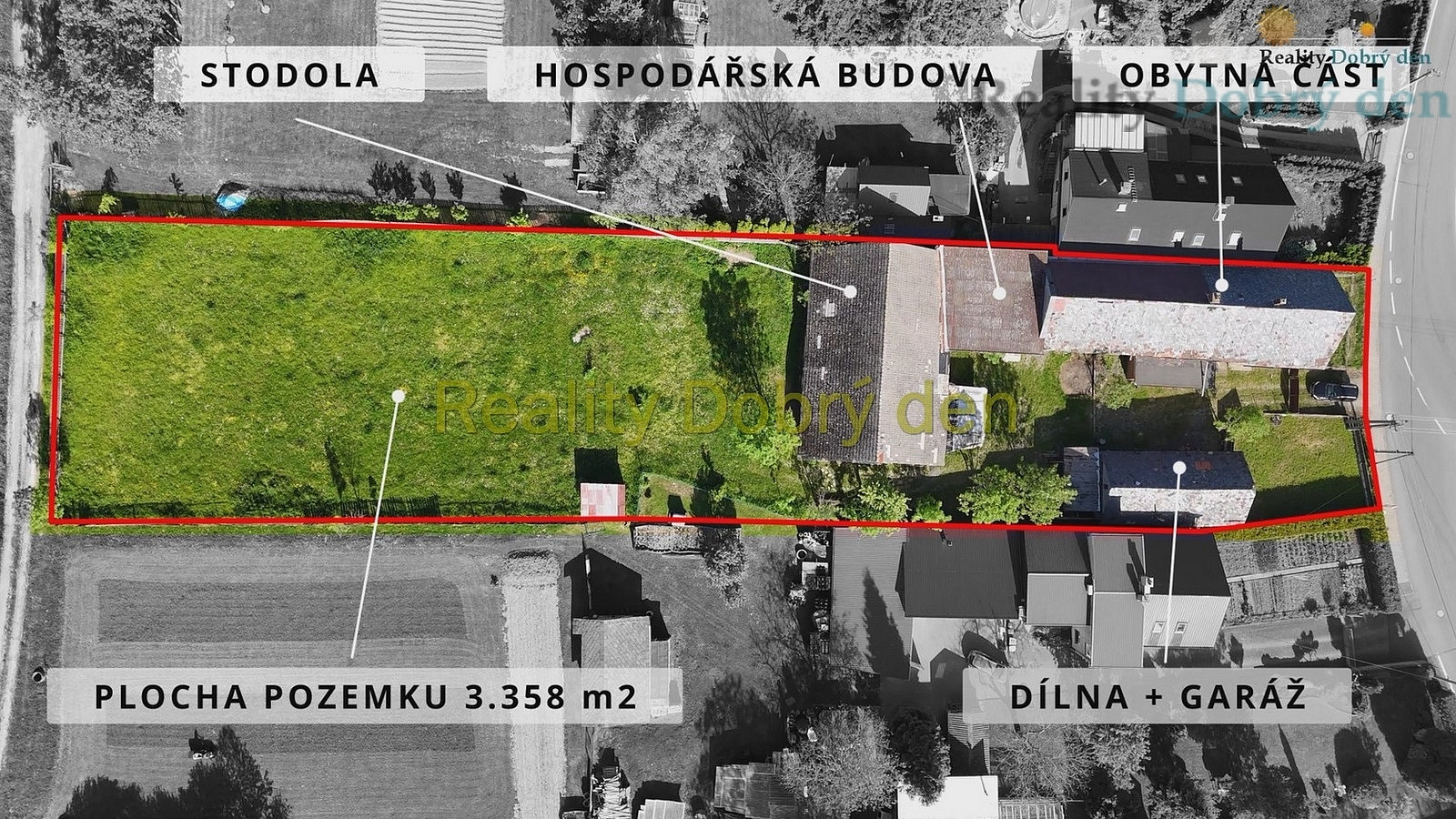 Prodej domu 112 m² s pozemkem 3 358 m² — photo 2