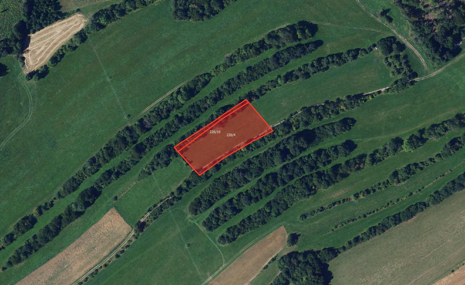 Prodej pole 4 928 m²