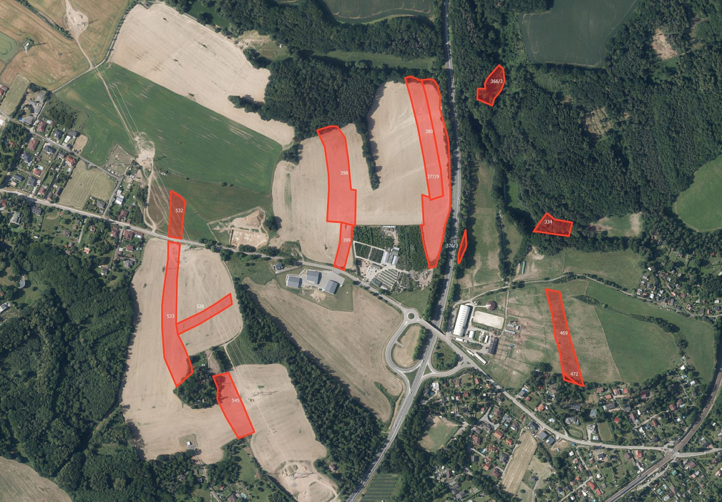 Prodej pole 22 927 m²