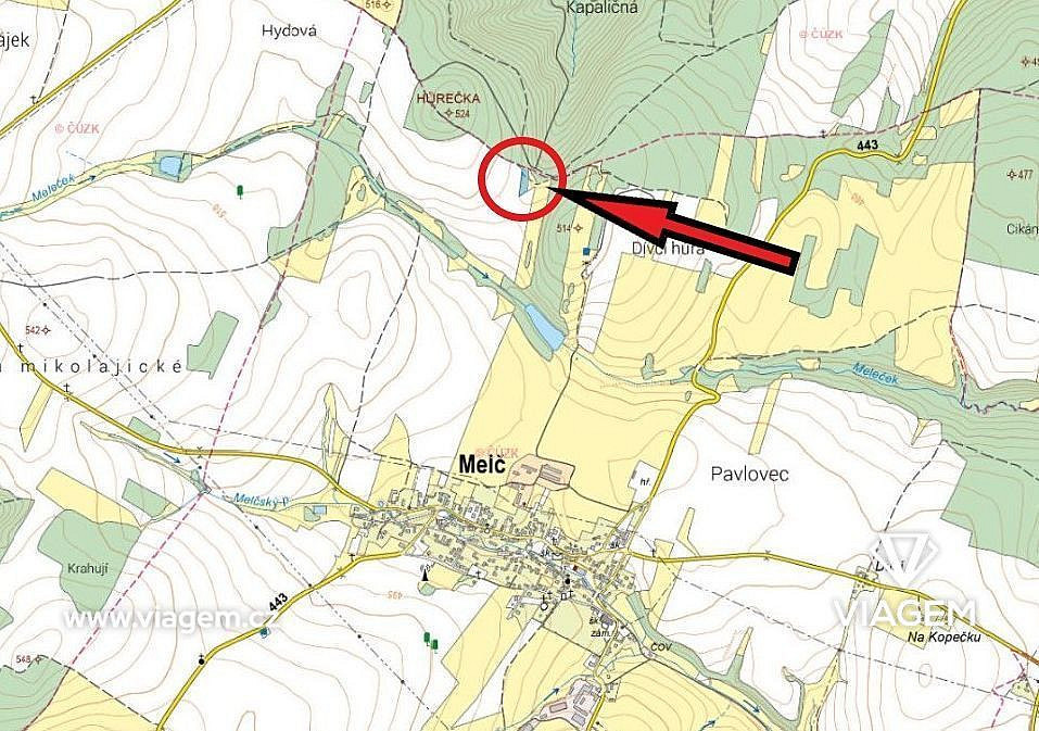 Prodej pole 972 m² – fotografie 4