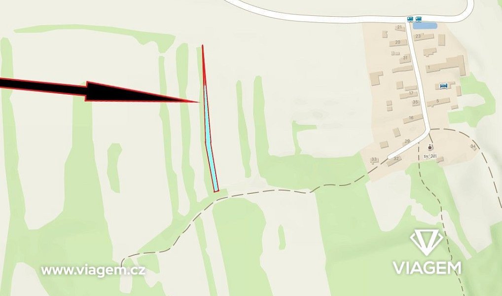 Prodej pole 1 387 m², Libčeves – náhled fotky 4