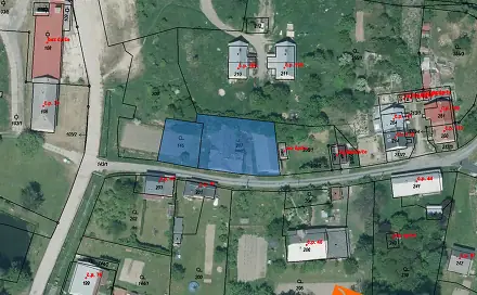 Prodej stavebního pozemku 1 241 m², Slezské Pavlovice, okres Bruntál
