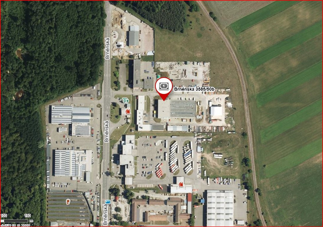 Kancelářské prostory, ulice Brněnská 3585/50b, Hodonín – pohled 3