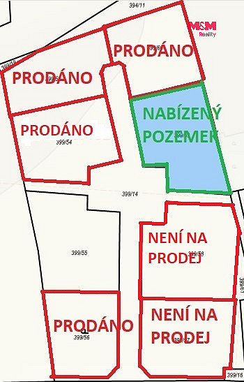 Prodej stavebního pozemku 982 m² — photo 2
