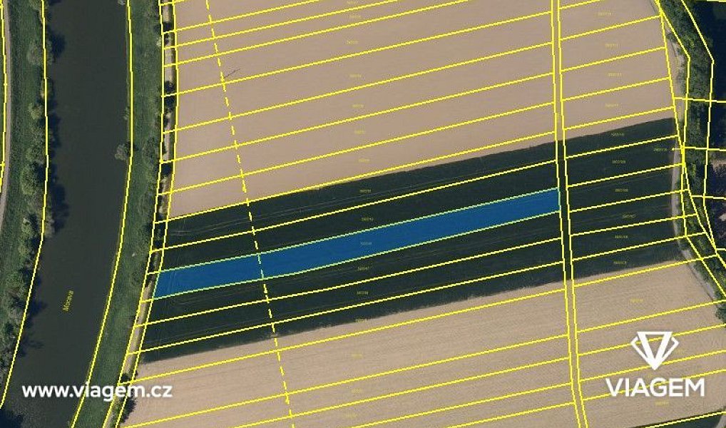 Prodej pole 914 m², Kojetín – náhled fotky 3