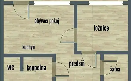 Prodej bytu 2+kk 35 m², Revoluční, Litoměřice - Předměstí