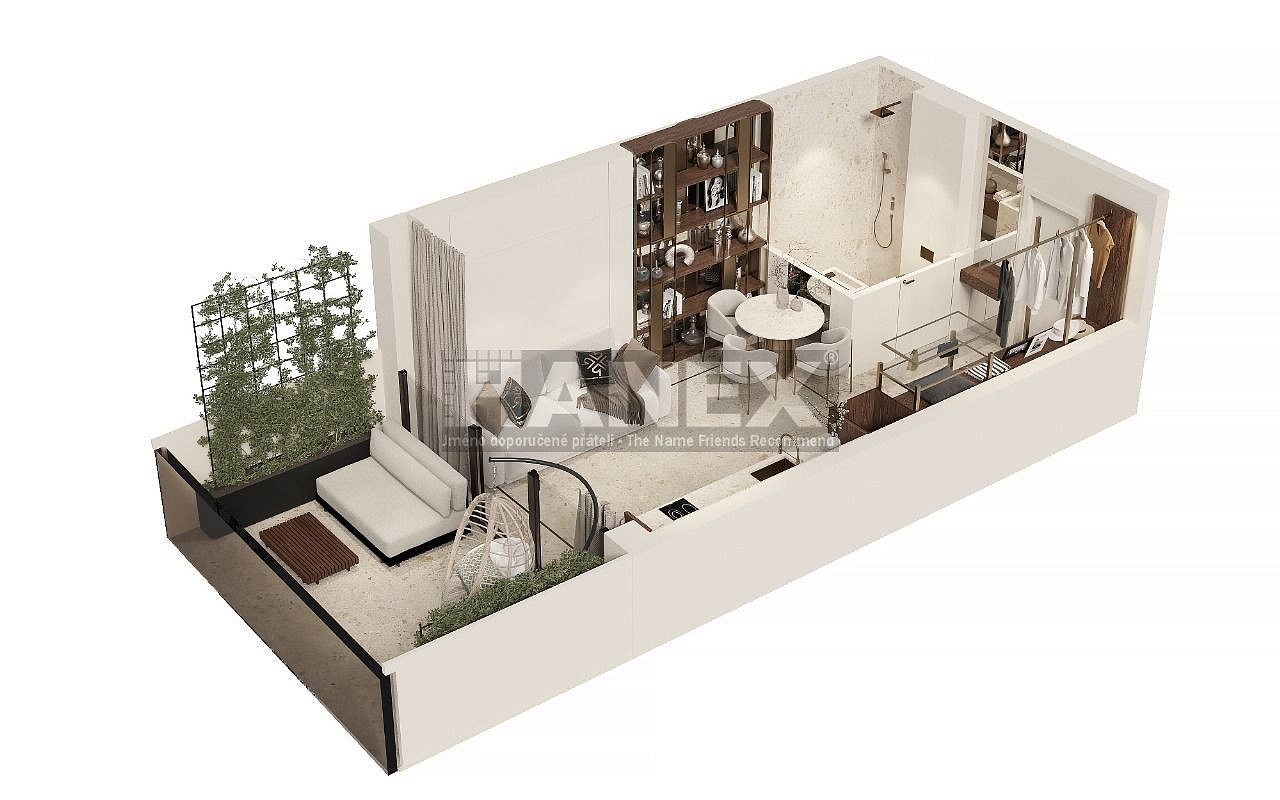 Prodej bytu 1+kk 26 m² - Widok 2