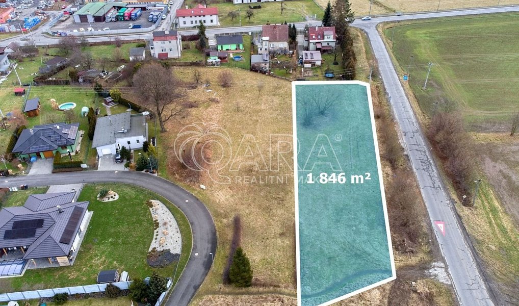 Prodej stavebního pozemku 1 846 m², Brušperk – fotka 1 z 14
