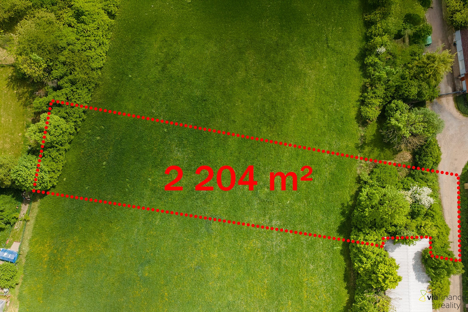 Prodej stavebního pozemku 2 204 m², Holice
