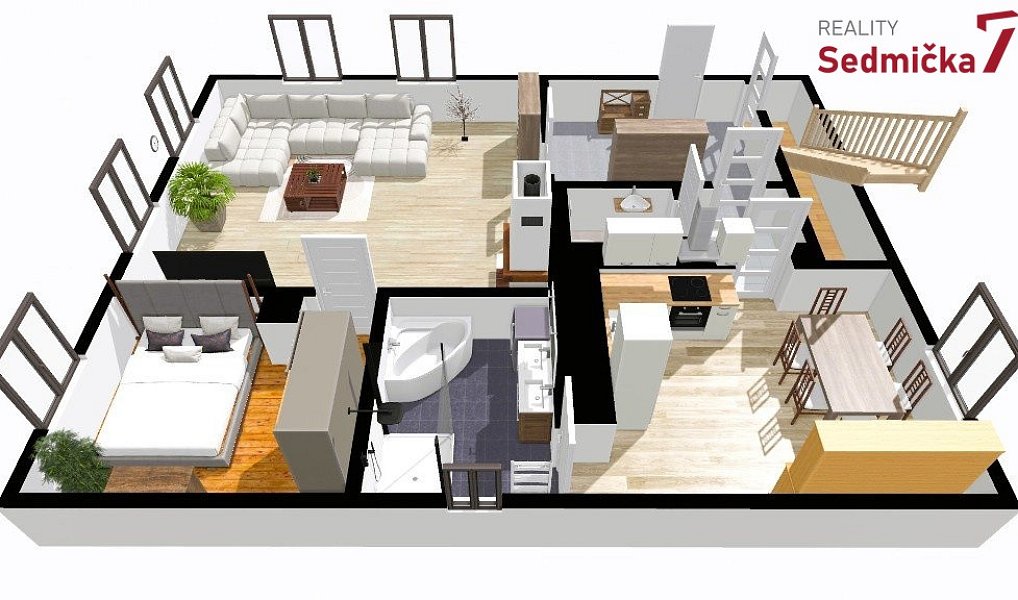 Prodej domu 110 m² s pozemkem 2 460 m², Šlapanov – náhled fotky 36