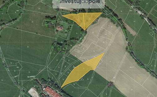 Prodej louky 1 960 m², Benecko - Mrklov, okres Semily