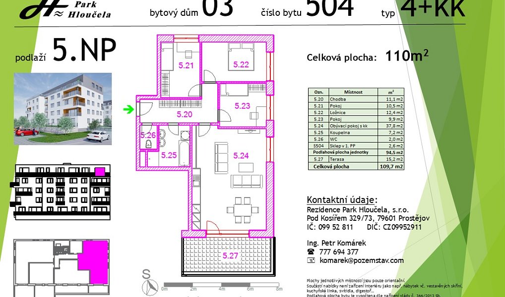 Prodej bytu 4+kk 95 m², Olomouc – náhled fotky 5