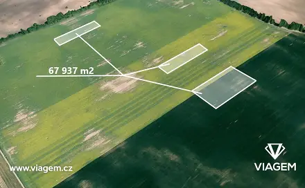Prodej pole 1 415 m², Hrušky, okres Břeclav