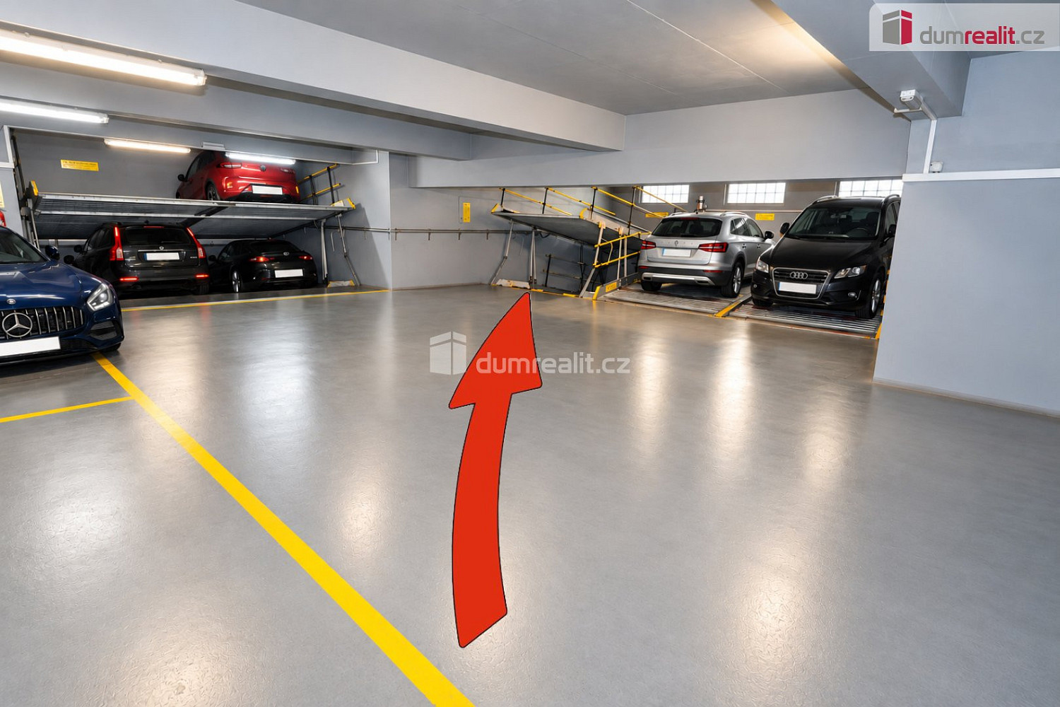 Prodej parkovacího stání, zakladač, 14 m2, Praha 10 - Holandská – fotografie 3