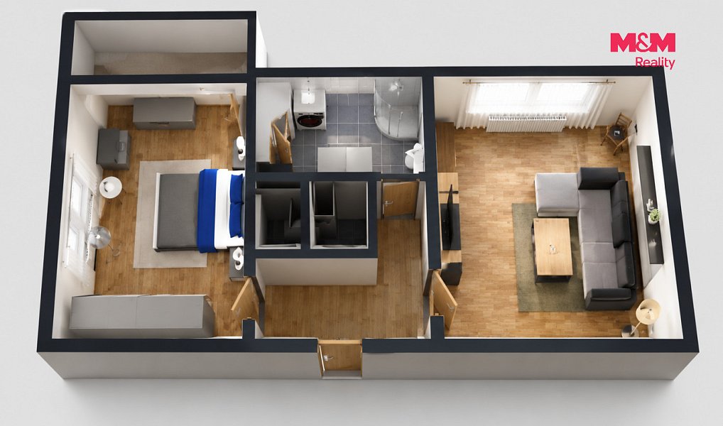 Pronájem bytu 2+1 60 m², Žďár nad Sázavou – náhled fotky 9
