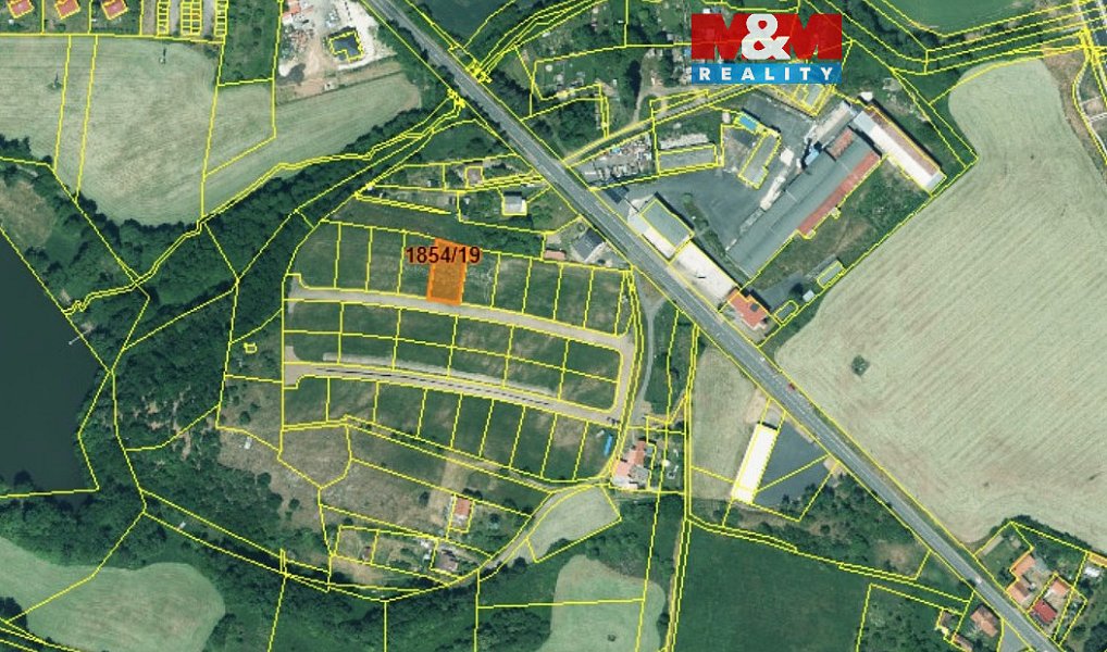 Prodej stavebního pozemku 1 095 m², Lubenec – fotka 1 z 7