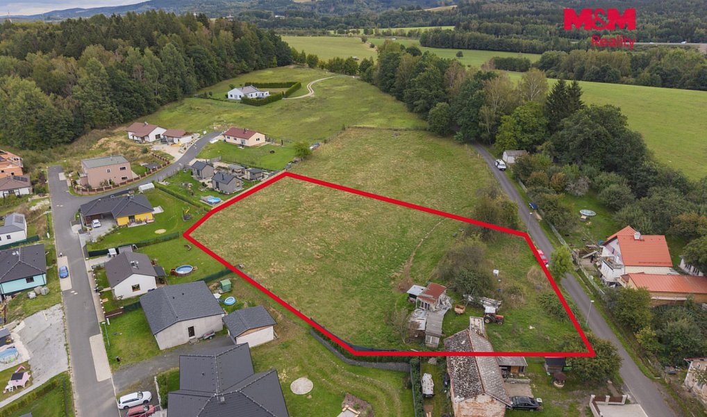 Prodej stavebního pozemku 4 651 m², Šabina – náhled fotky 9