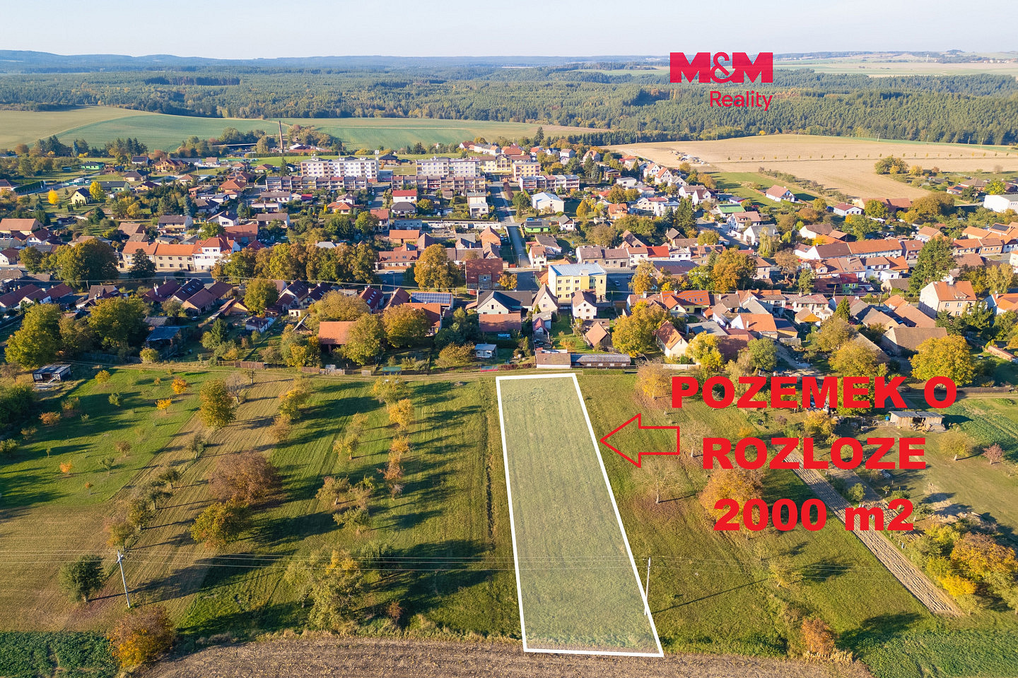 Prodej zahrady 2 000 m²