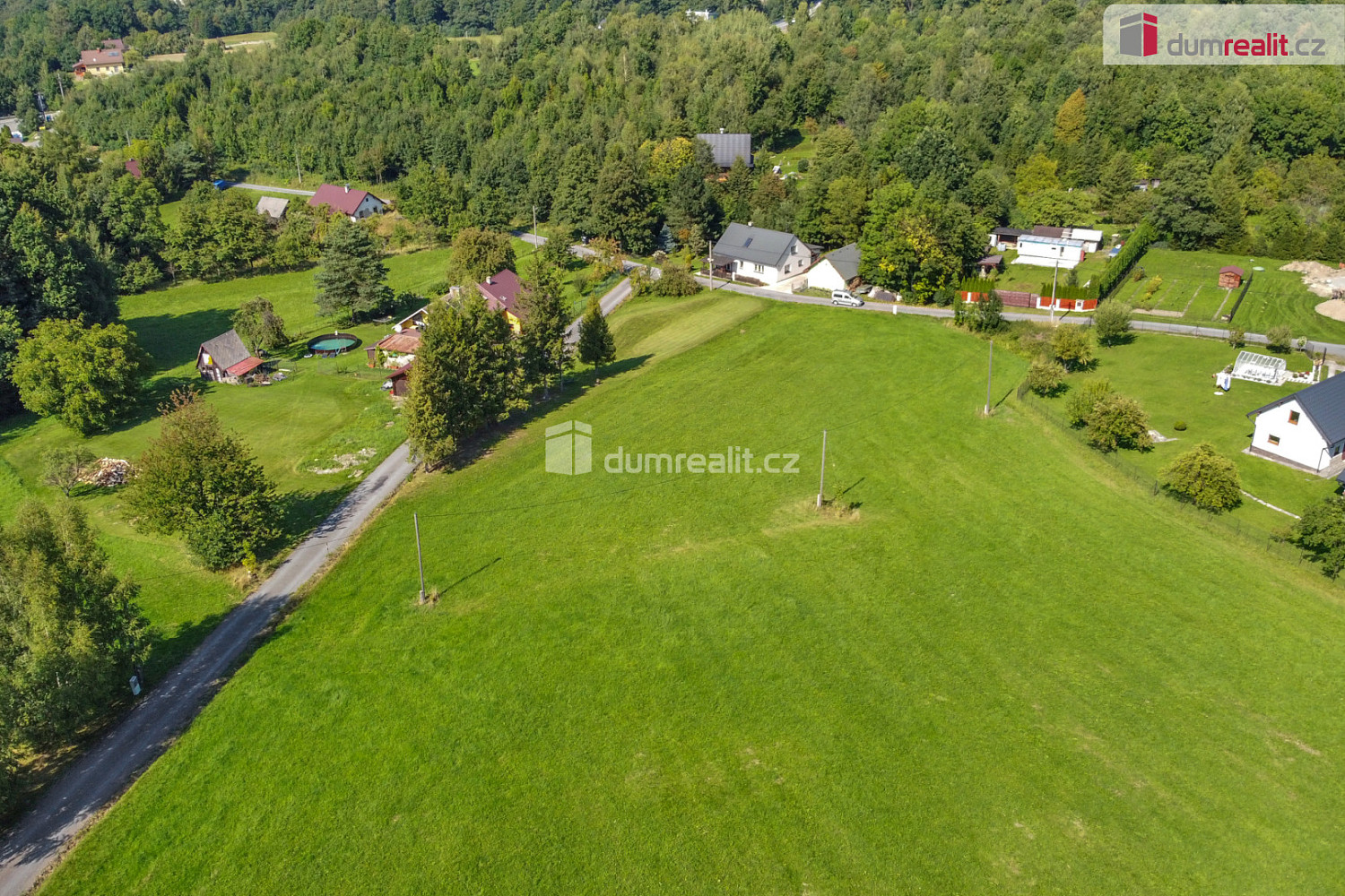 Prodej stavebního pozemku 3 406 m² – fotografie 3