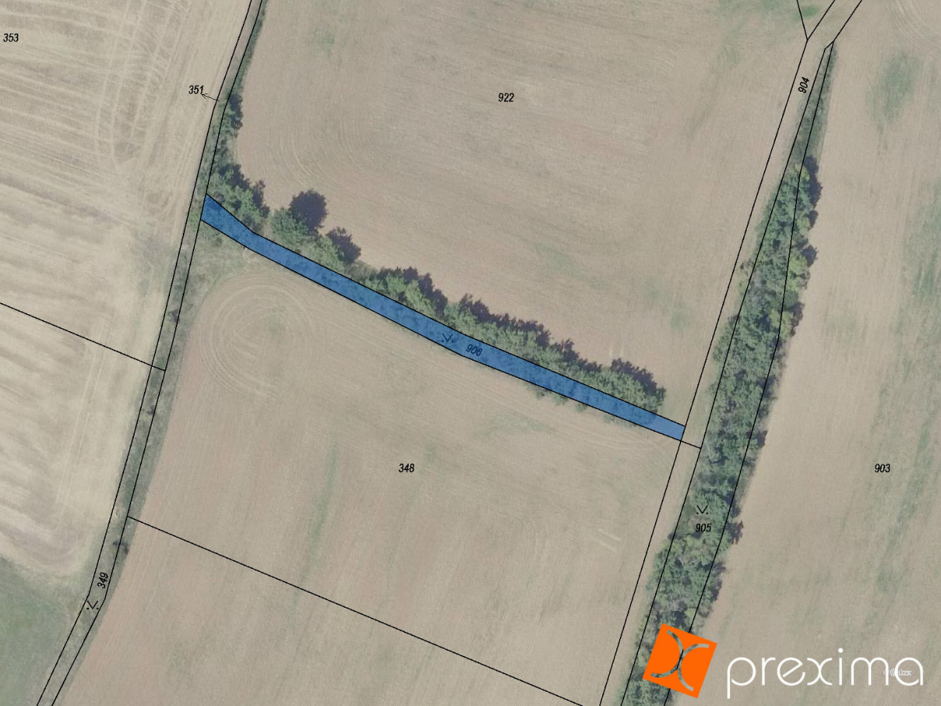 Prodej pozemku 203 m²