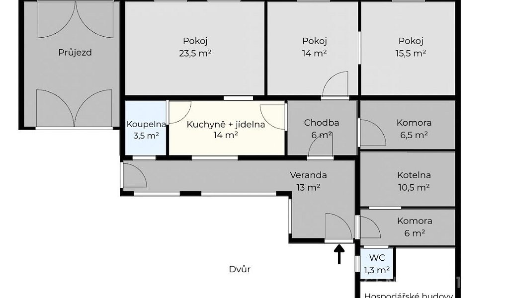 Prodej domu 114 m² s pozemkem 2 707 m², Pačlavice – náhled fotky 22