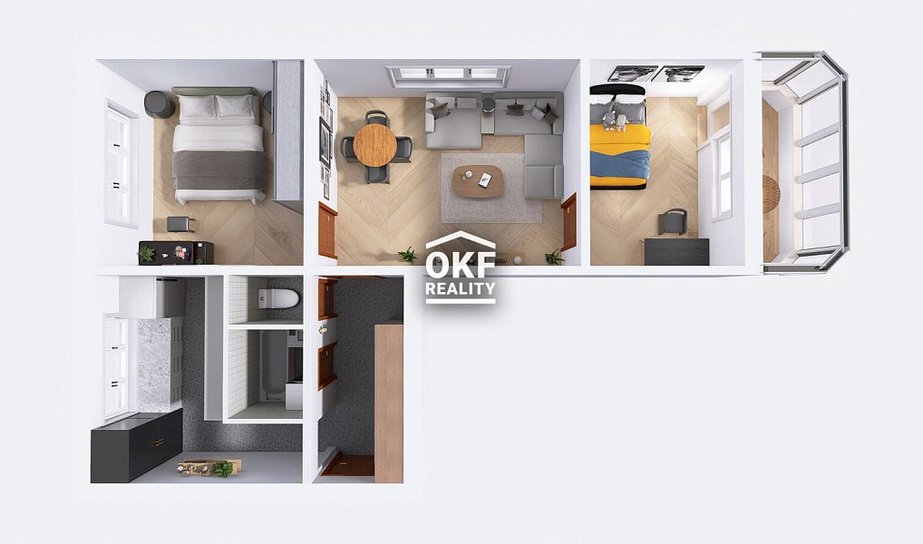 Prodej bytu 3+1 53 m², Přerov – náhled fotky 6
