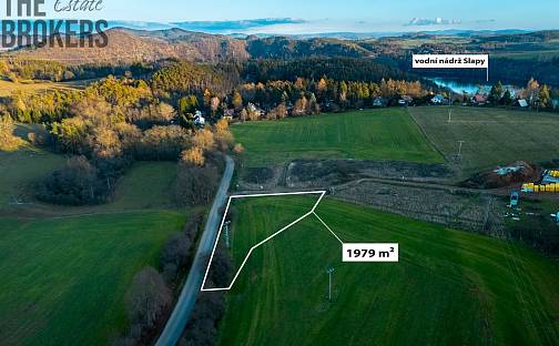 Prodej stavebního pozemku 1 979 m², Županovice, okres Příbram
