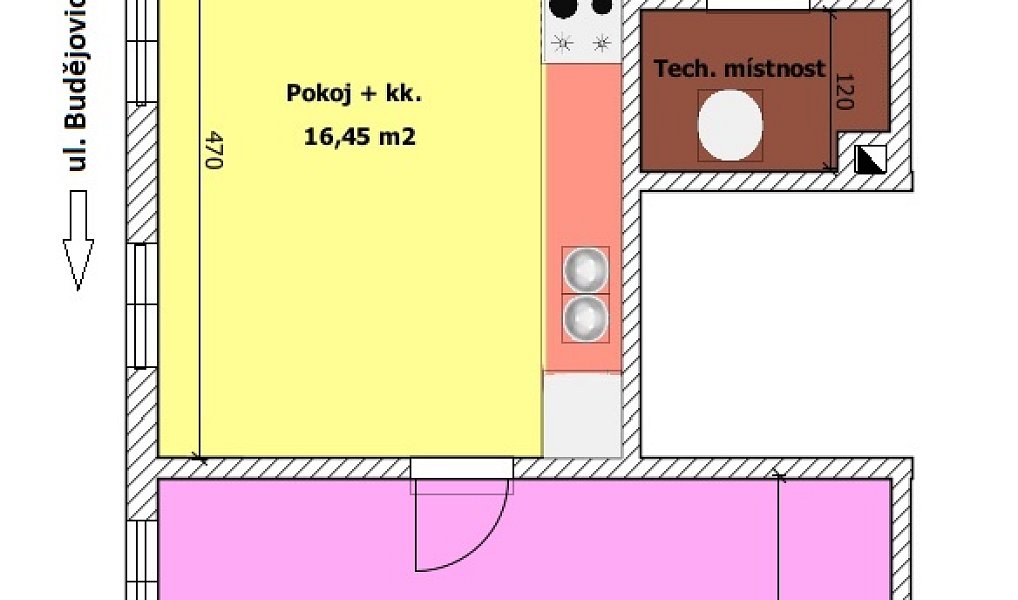 Prodej bytu 3+kk 62 m², Písek – náhled fotky 8
