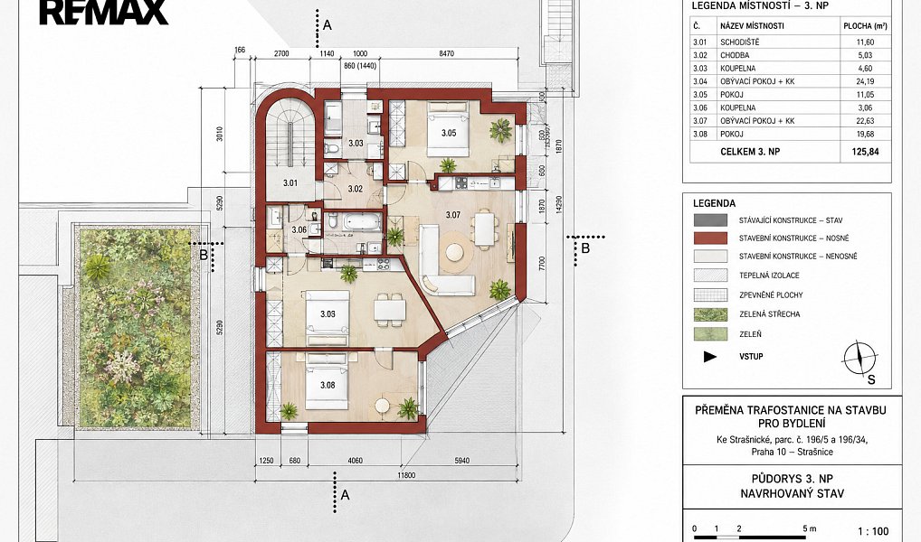 Prodej stavebního pozemku 260 m², Praha – náhled fotky 11