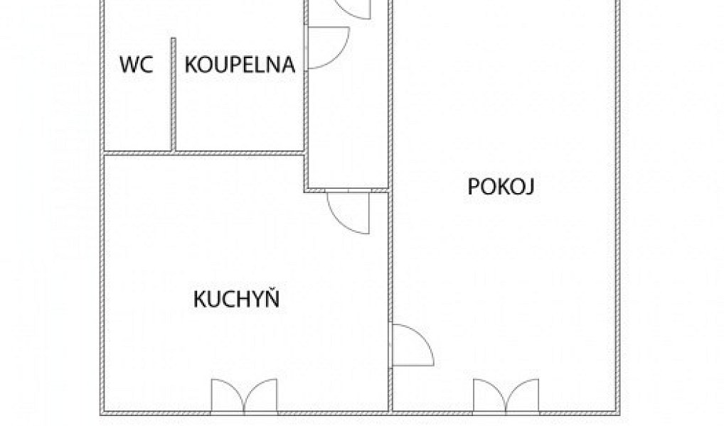 Prodej bytu 1+1 35 m², Chomutov – náhled fotky 2