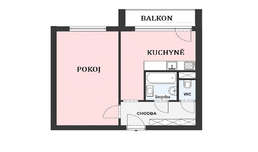 Prodej bytu 1+1 38 m², Ostrava – náhled fotky 16