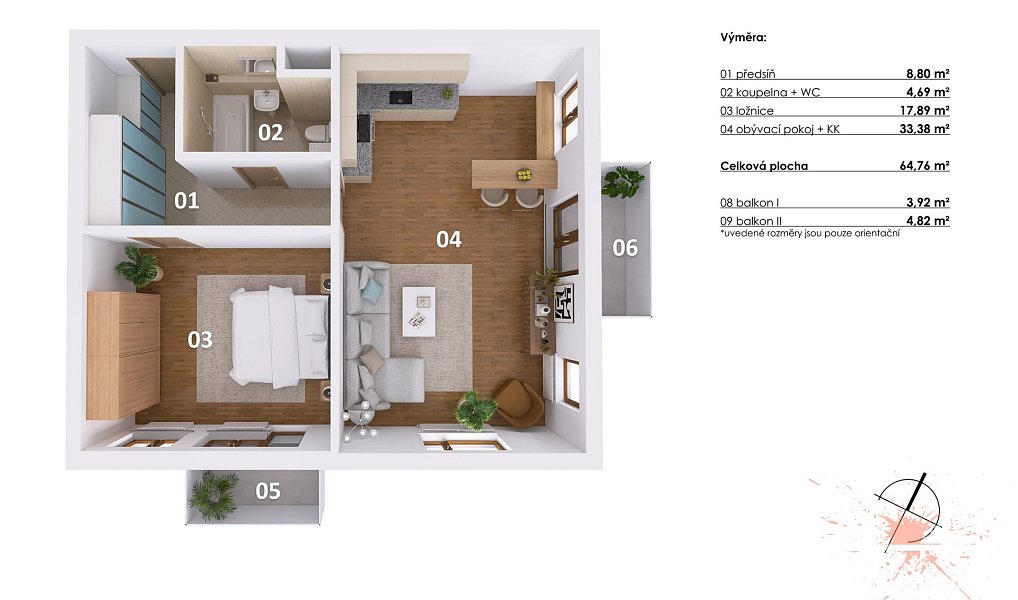 Prodej bytu 2+kk 65 m², Praha – náhled fotky 29
