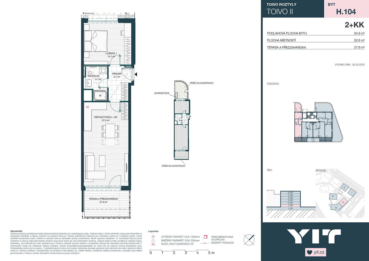 Prodej bytu 2+kk 53 m² – fotografie 2