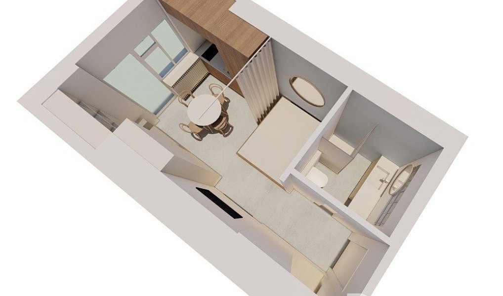 Prodej bytu 1+kk 27 m², Praha – náhled fotky 15