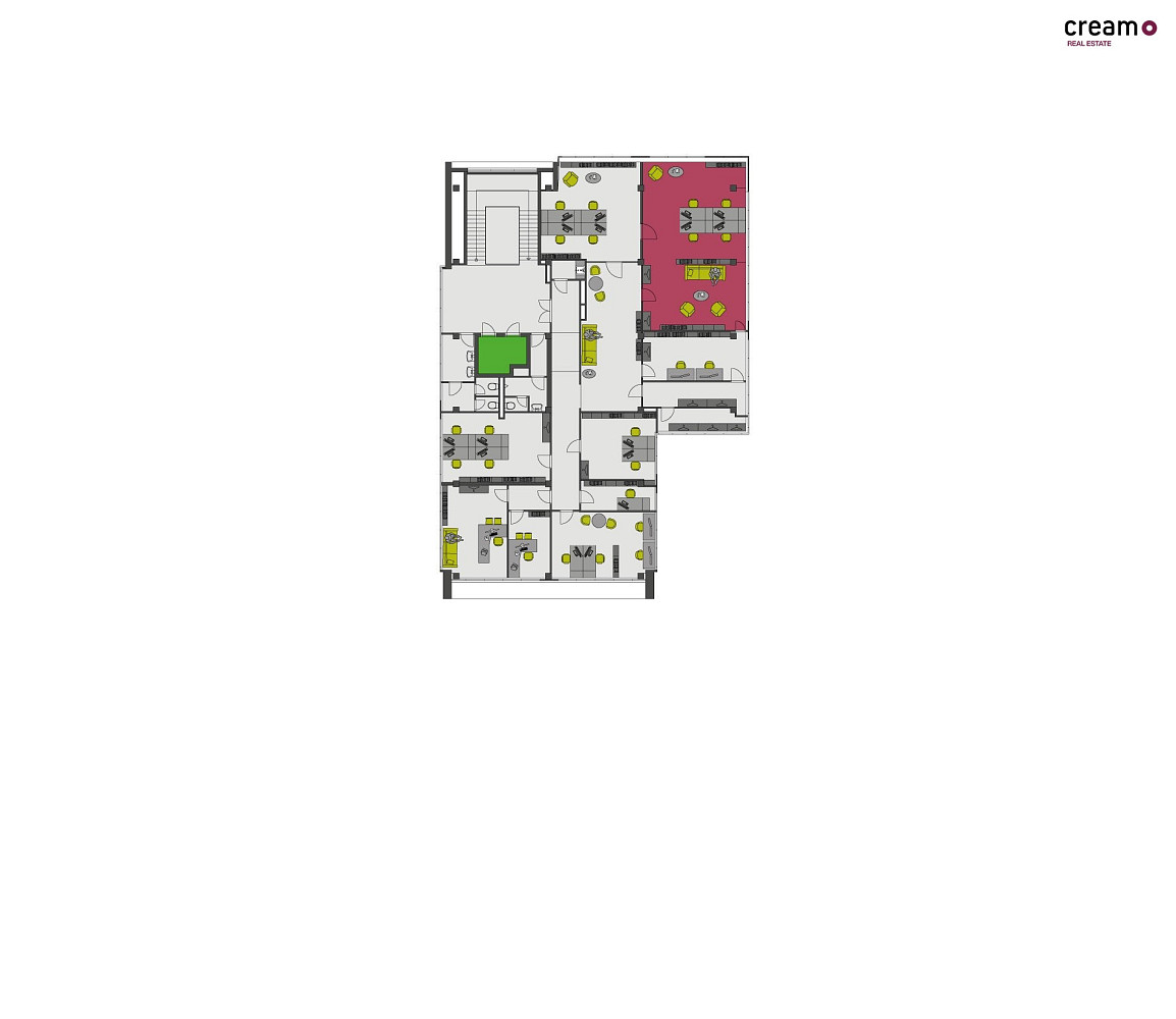 Pronájem kanceláře 73 m² – fotografie 3