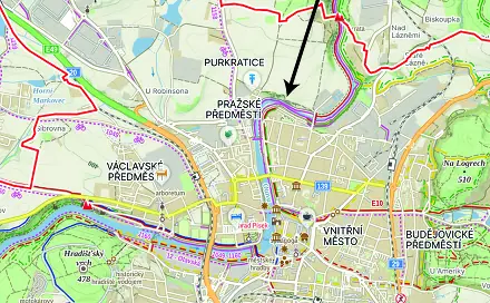 Prodej zahrady 4 649 m², Na Jihru, Písek