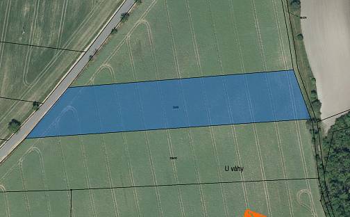 Prodej pole 2 305 m², Lipno, okres Louny