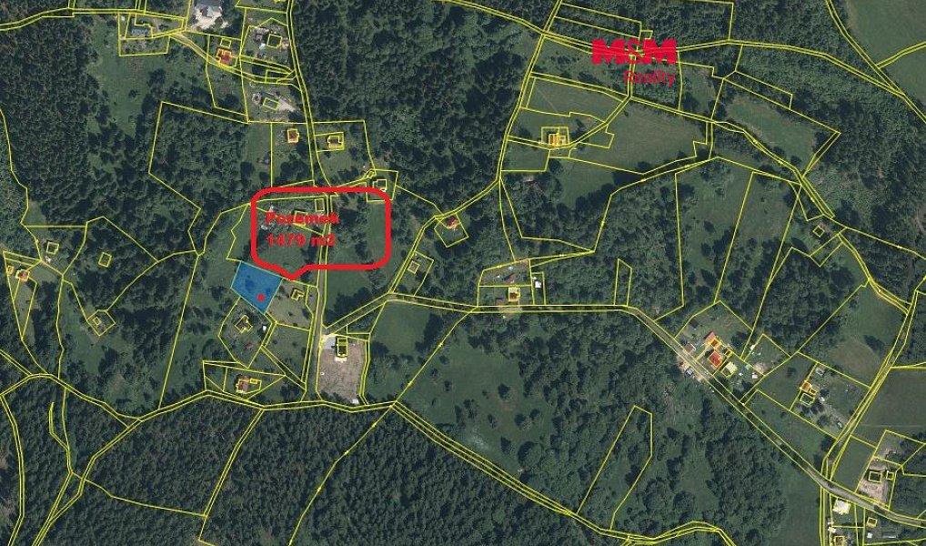 Prodej louky 1 479 m², Nejdek – fotka 1 z 15