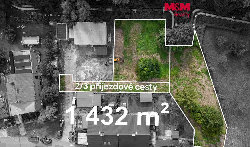 Prodej stavebního pozemku 1 432 m², Ostrava – fotka 1 z 8