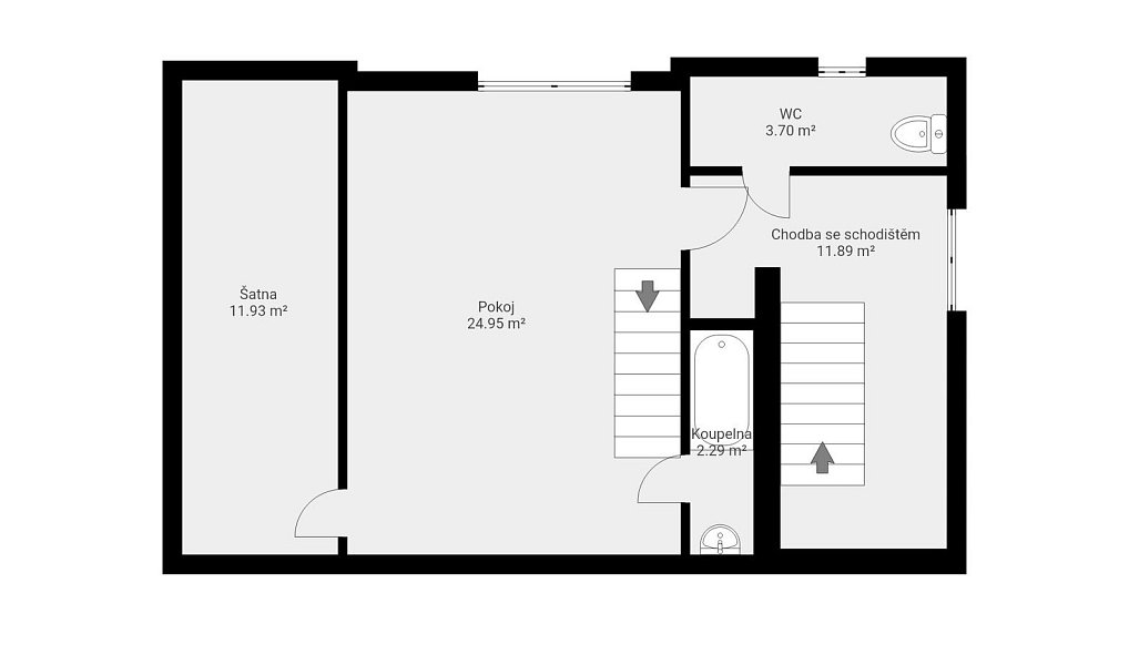 Prodej domu 246 m² s pozemkem 376 m², Praha – náhled fotky 14