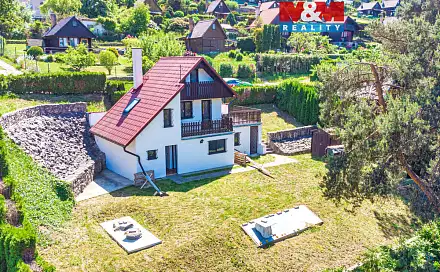 Prodej chaty/chalupy 88 m² s pozemkem 534 m², Hýskov, okres Beroun