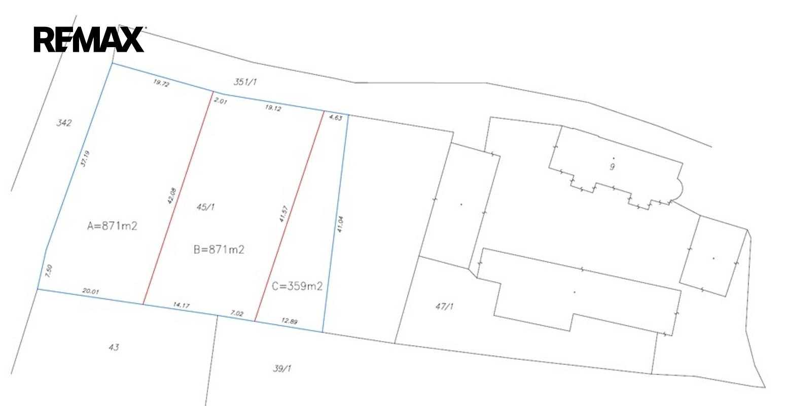 Prodej stavebního pozemku 871 m² — photo 3